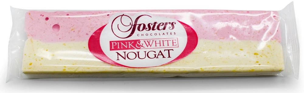 Pink and White bar Nougat